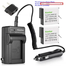 Kastar Battery Travel Charger for GoPro AHDBT-601 Gopro6 GoPro Hero 6 HD Black