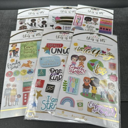 PAPER HOUSE This Is Us Stickers Diversity Love Girl Power Family Friendship - Picture 1 of 73