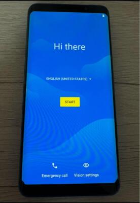 F(x)tec Pro1 X QX1050 Blue QWERTY Keyboard Smartphone 128GB