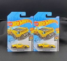 2020 Hot Wheels 2005 Ford Mustang #19 Yellow - Set of 2