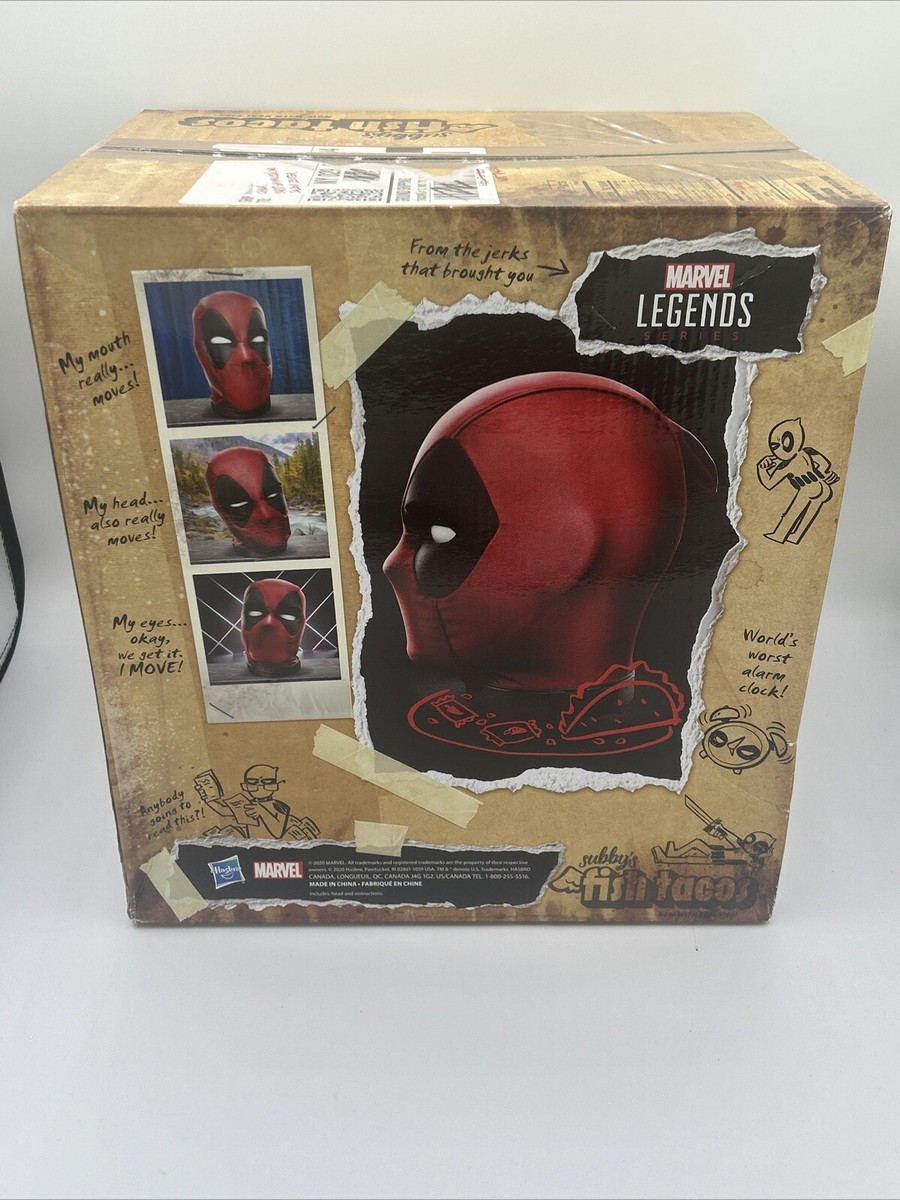 ハズブロ　DEADPOOL's HEAD Marvel Legends Series Deadpool's Head Premium Interactive