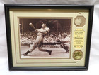 JOE DIMAGGIO, GAME USED BAT & PHOTO Display, New York Yankees, Ltd/635/COA