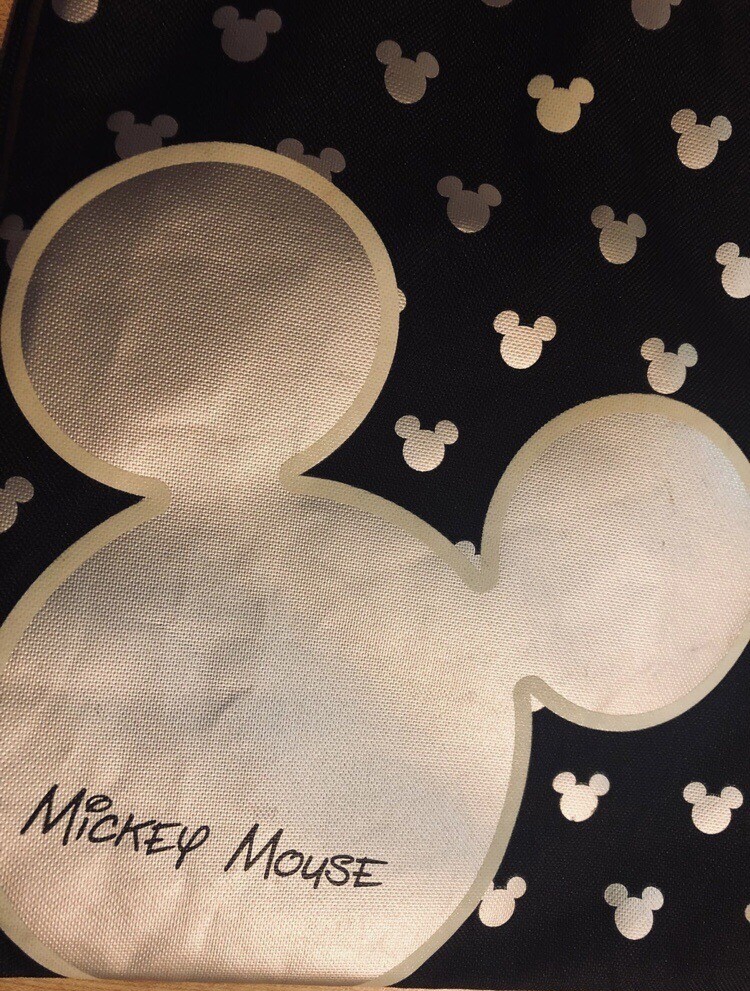 Disney Mickey Mouse Drawstring Bag Backpack Strin… - image 2