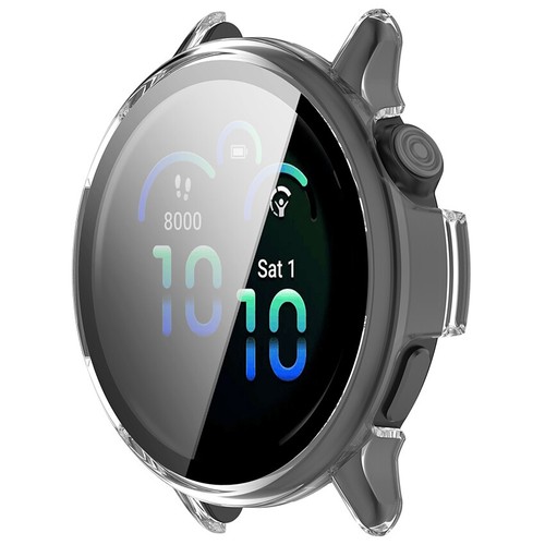 PC + folia hartowana All-in-one etui ochronne Etui na zegarek do Garmin Vivoactive6 - Zdjęcie 11 z 20