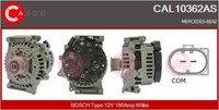 Casco Lichtmaschine Generator 180A 12V FüR Mercedes-Benz C-Klasse T-Model E