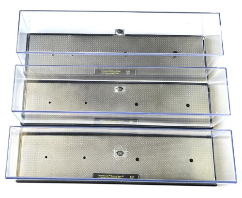 M2 MACHINES AUTO HAULERS CLEAR CASES LOT OF 3
