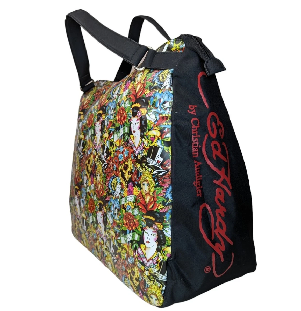 Ed hardy travel bag outlet