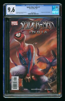 SPIDER-MAN INDIA #1 (2005) CGC 9.6 1st APPEARANCE PAVITR PRABHAKAR SPIDER-VERSE