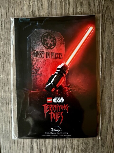 Disney Lego Star Wars Terrifying Tales Mini Poster Postcard Set