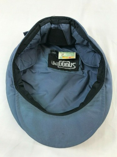 Mens Insulated Newsboy Cap Flat Hat Snuggler Buckleback Adjustable Golf Wear - Picture 6 of 9