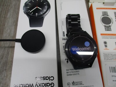 その他 Galaxy Samsung Galaxy Watch 4 Classic 46mm Stainless Steel Black Smart