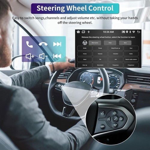 Carplay For 2014-2018 Chevrolet Silverado GMC Sierra Android 12 Car Stereo Radio - Picture 11 of 16