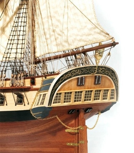 Occre Ref. 14001 Fregata Diana - 1:82 - Scatola di montaggio in legno e metallo - Zdjęcie 5 z 7