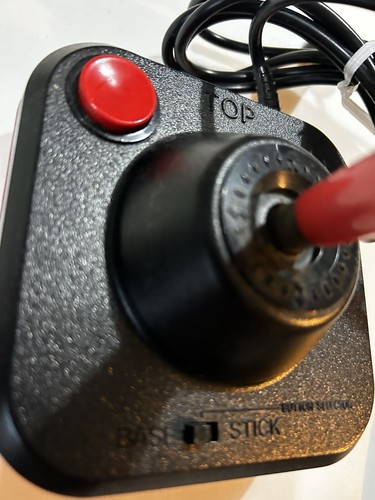 WICO Command Control Red Ball Joystick Controller Atari. Commodore 64. UNTESTED - Picture 2 of 7
