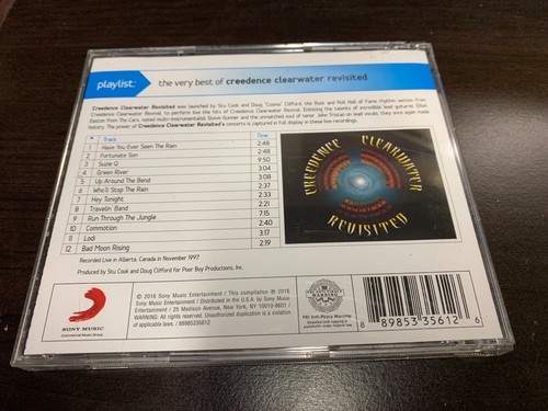 Playlist: The Very Best Of Creedence Clearwater Revisited (CD,2016)LIKE NEW - Picture 2 of 4