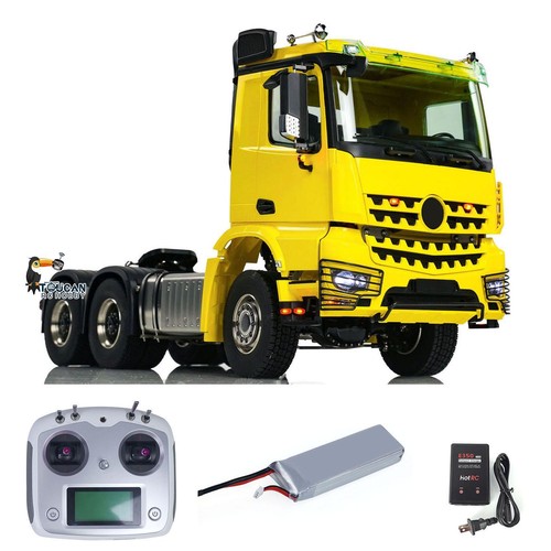 In Stock 1/14 K3363 RC Tractor Truck 6WD Metal Chassis Remote Control Car 3Speed - Picture 5 of 12
