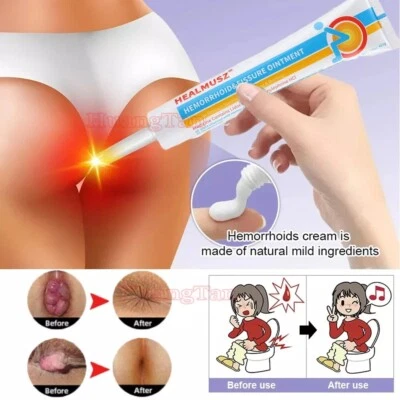 HEALMUSZ Hämorrhoiden Gel Hämorrhoidensalbe entzündungshemmende Salbe gegen Juckreiz