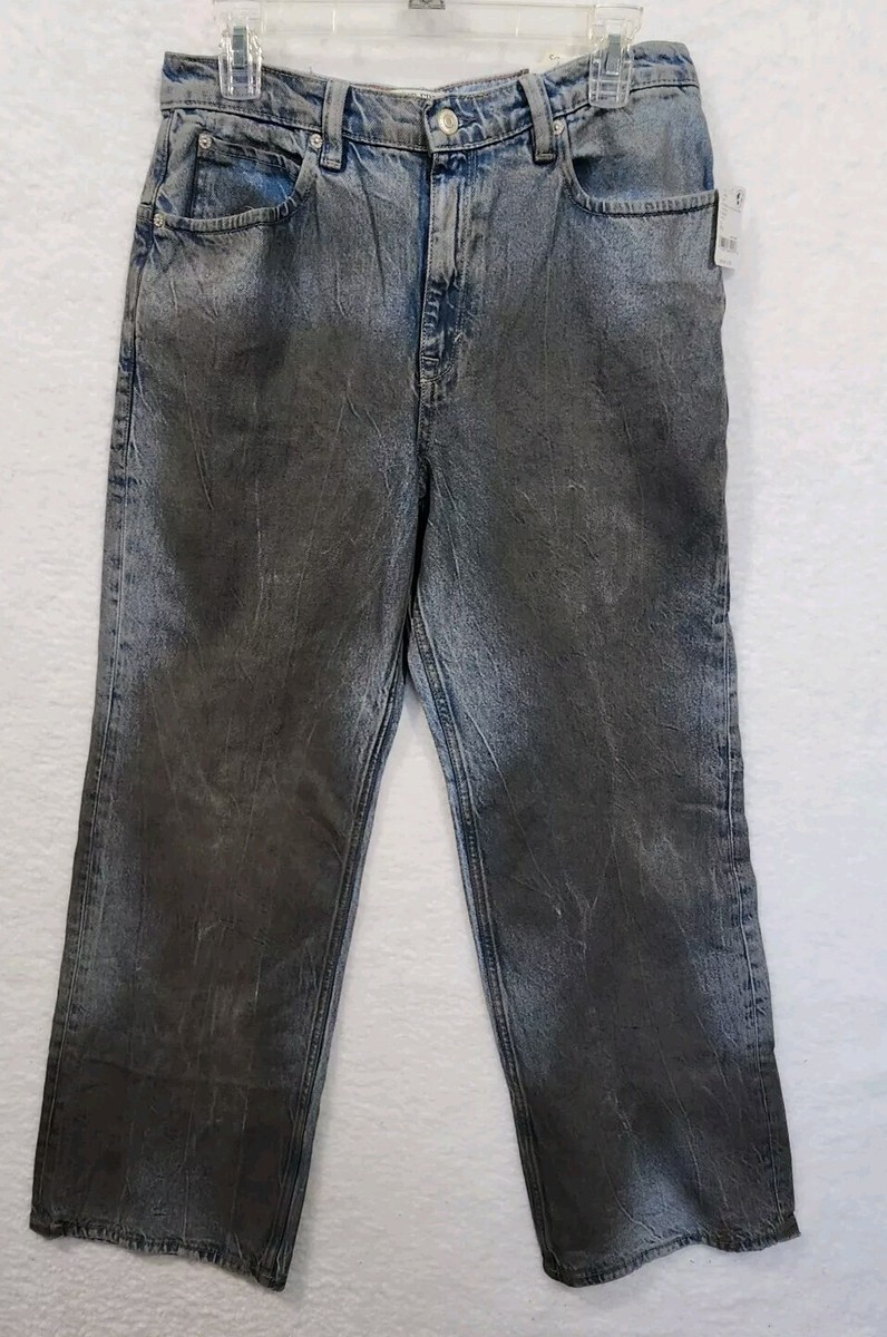 WE THE FREE Tinsley Baggy Straight Leg Jeans 30 Distressed Pants  display picture 1