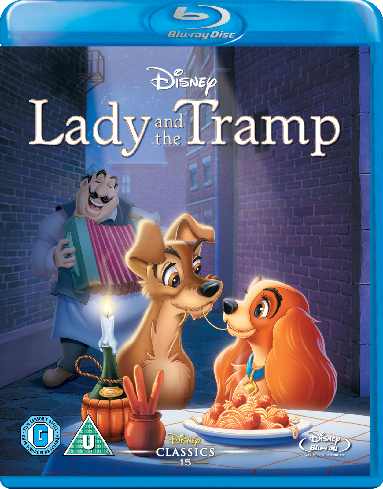 Lady and the Tramp (Blu-ray) Peggy Lee Larry Roberts Bill Baucom Verna Felton