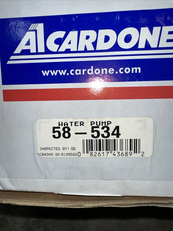 Bomba de agua del motor Cardone 58-534 para modelos Ford Lincoln Mercury 1997-2015 Foto 3 de 3