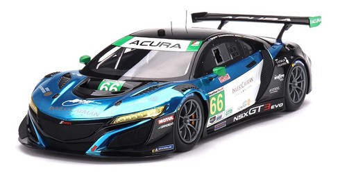 TSM Model 1:18 ACURA NSX GT3 EVO22 #66 GRADIENT RACING IMSA 24H DAYTONA 2022 - 第 1/6 張圖片