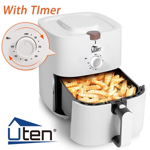 Uten New Air Fryer 4L Kitchen Oven 1500W Healthy Frying Cooker Low Fat Oil Free - Picture 7 of 12