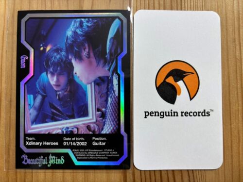 Xdinary Heroes - 6TH MINI Beautiful Mind JYPSHOP POB PHOTO CARD TRADING CARD - 第 16/38 張圖片