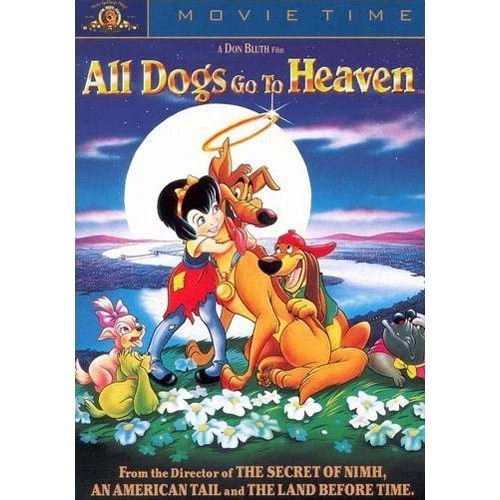 All Dogs Go to Heaven DVD LIKE NEW