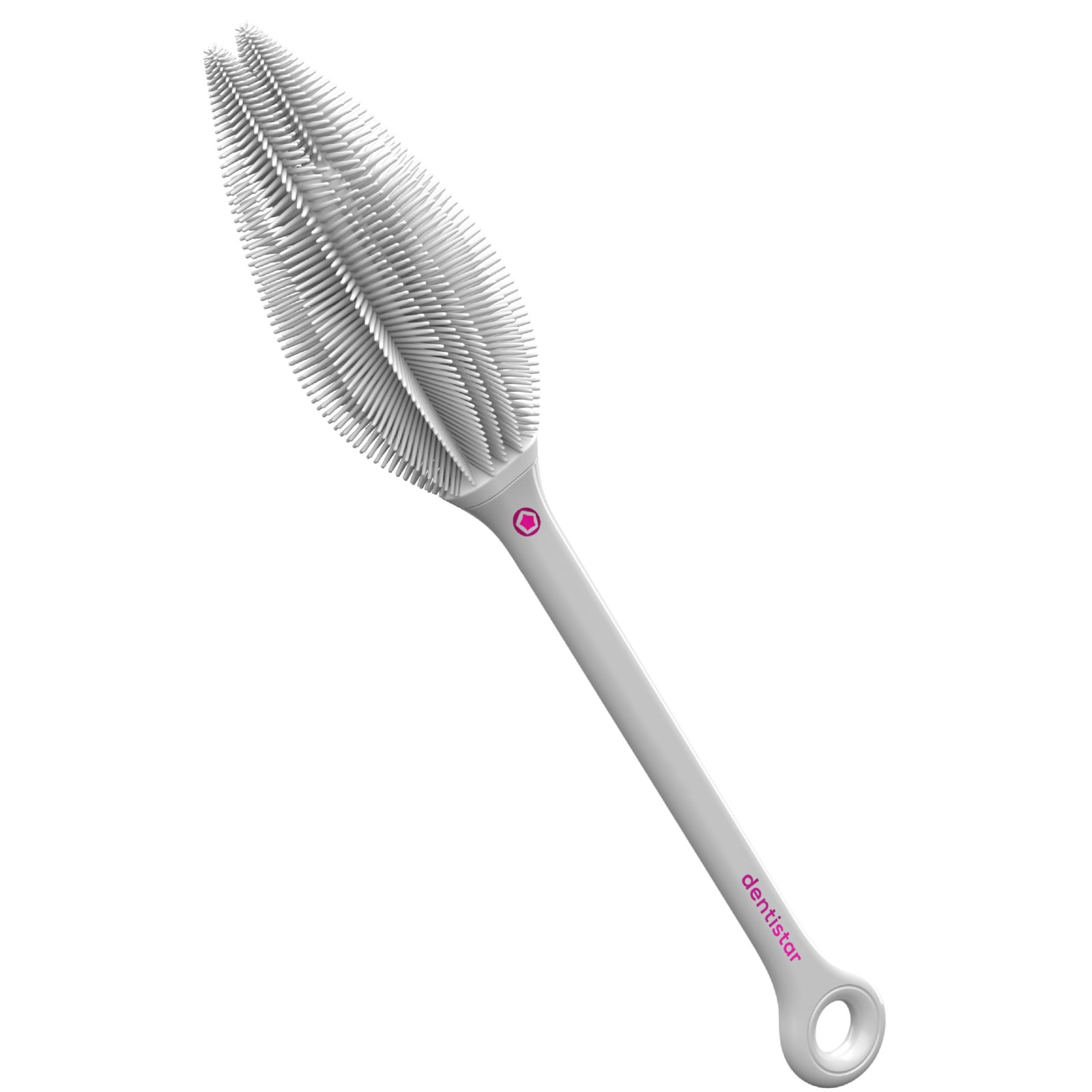 Goupillon en silicone pour laver les tasses étroites et biberons sans résidu