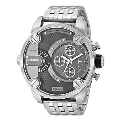 Diesel Little Daddy Chronograph Men's Grey Dial Quartz Watch DZ7259