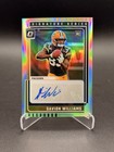 2025 Donruss Optic Savion Williams Base (RAW)