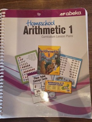 Abeka Arithmetic 1 Lesson Plans- Good