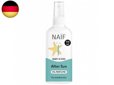 Naïf - Kühlendes Aftersun-Spray - für Baby & Kind - 0% Parfüm - Beruhigt und