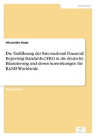 Die EinfüHrung Der International Financial Reporting Standards (Ifrs) In Die...