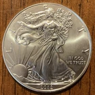 2012 AMERICAN SILVER EAGLE DOLLAR COIN 1 OZ. 999 PURE FINE SILVER