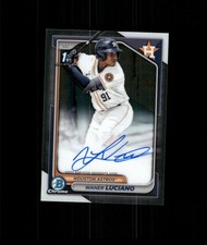 Waner Luciano - 2024 Bowman Chrome #CPA-WL Prospect Autographs