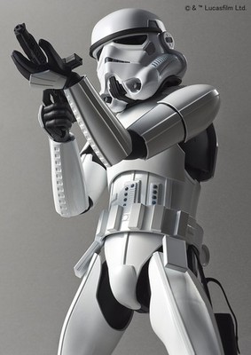 Bandai 1/6 Star Wars Stormtrooper Plastic Model Kit 2333773 for