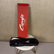 Capezio Daisy 205 Black 7m Ballet Dance Shoes Full Sole Leather NEW