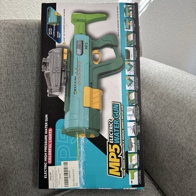 MP5 Electric Water Gun 850mL 15m Range Automated And Manual Mode High Pressure