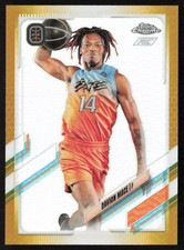 2021-22 Topps Chrome Overtime Elite Gold Refractor #/50 Davion Mace #99