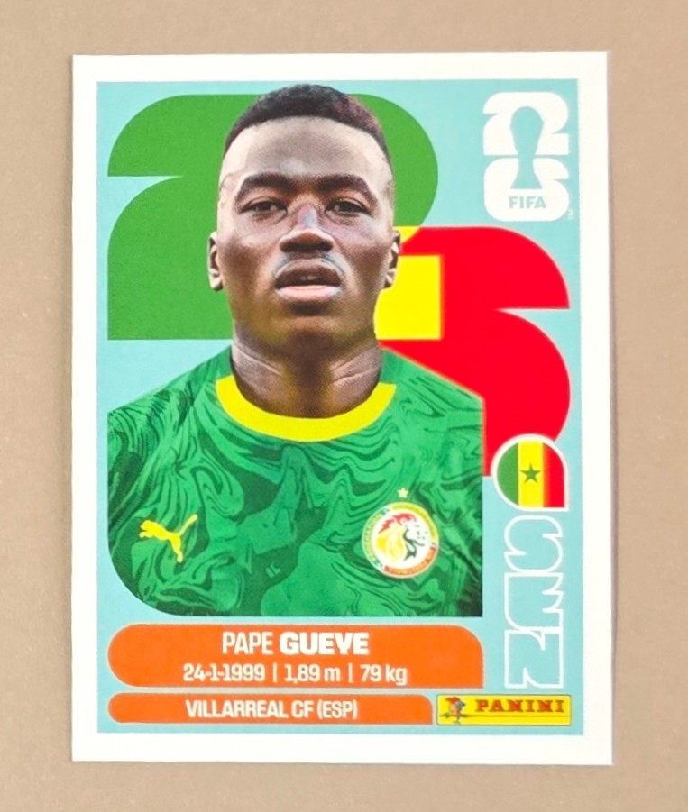 2026 Panini FIFA World Cup Sticker Pape Gueve #SEN 11 Senegal