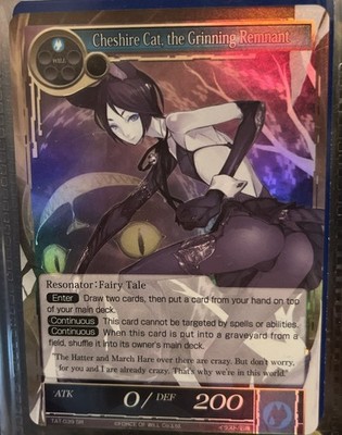 Cheshire Cat, the Grinning Remnant,  Force of Will (TAT-039)