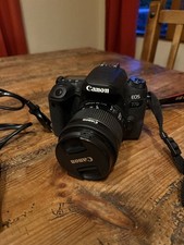 Canon EOS 77D 24.2 MP Digital SLR Camera with EF-S 18-55mm Lens - Black