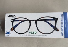 Only Eyewear Blue Light Blocking Reader Matte tortoise Brown 2.50