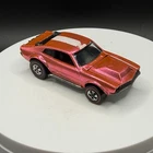 Rare! Vintage Hot Wheels Redline Mighty Maverick Salmon Pink - Beautiful Shine!
