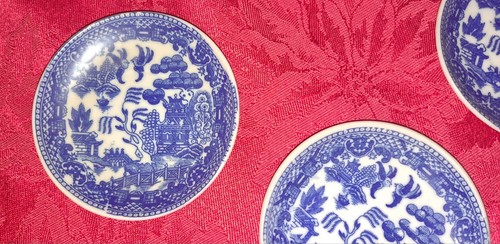 Blue Willow Antique Childs Tea Set Made In Japan - Picture 6 of 8