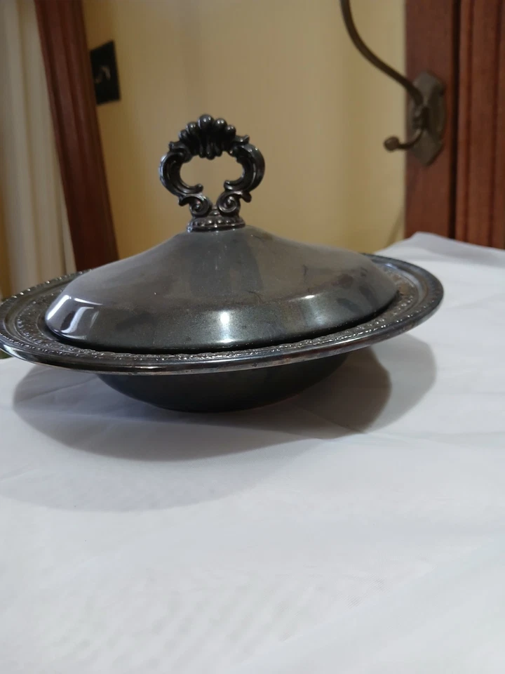 Винтажная посеребренная чаша Reed & Barton с чехлом Savannah Gun Club - Изображение 2 из 4