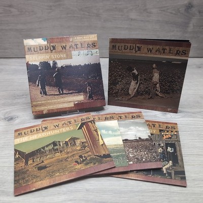 Muddy Waters - Steppin' Stone - 3CD + DVD 4 Discs Box Set - 2009 Proper Box - VG