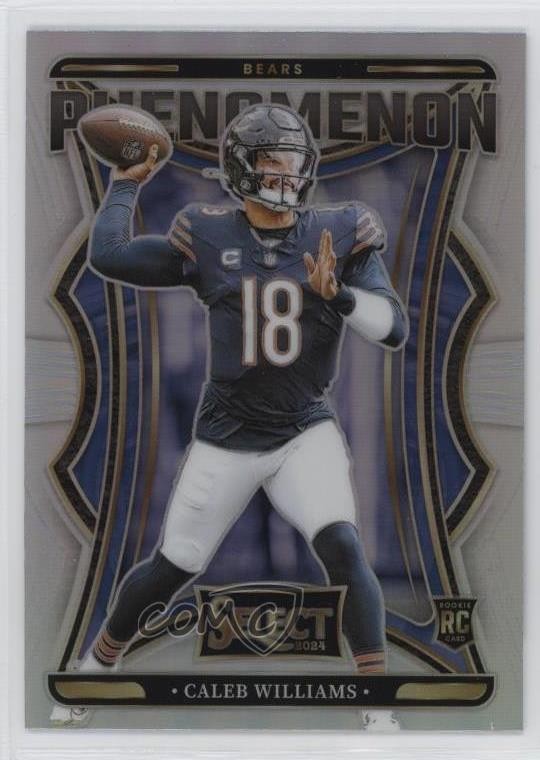 2024 Panini Select Phenomenon Silver Prizm Caleb Williams #1 1k6o