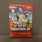 Nintendo New Super Mario Bros. Wii Nintendo Wii NTSC-U/C 2009 Manual Multiplayer